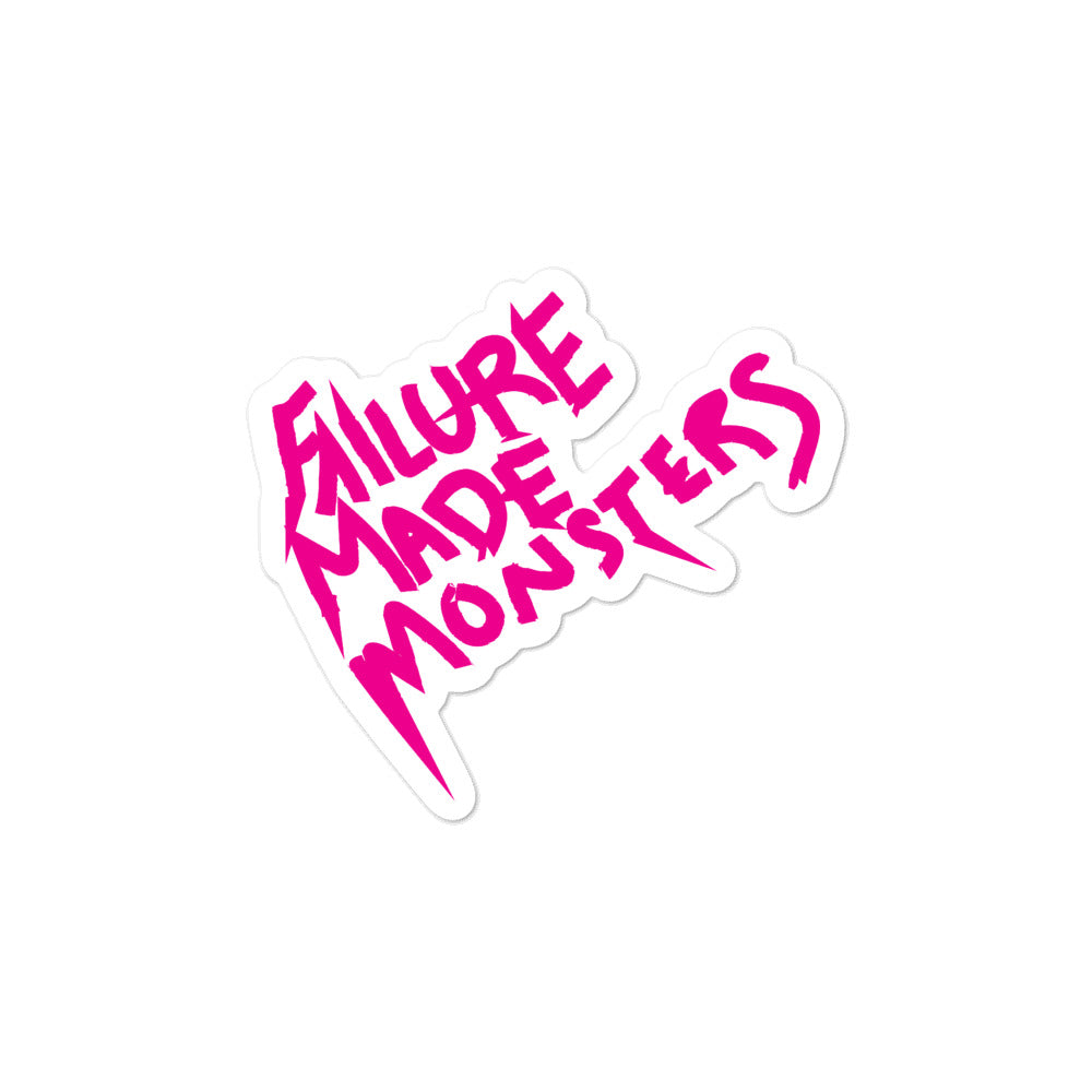 Failure Made Monsters Logo Sticker