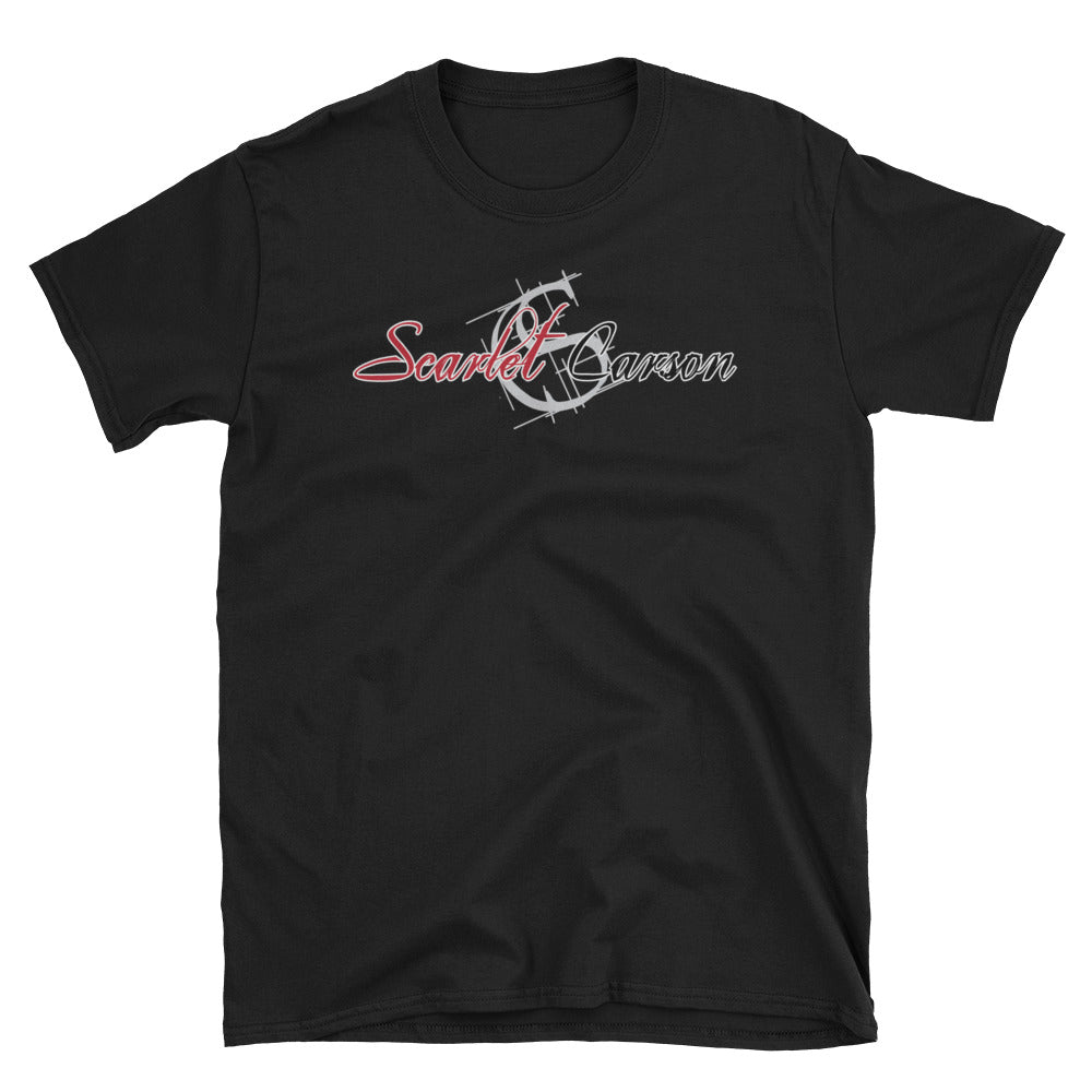 Scarlet Carson - "Logo" Short-Sleeve Unisex T-Shirt