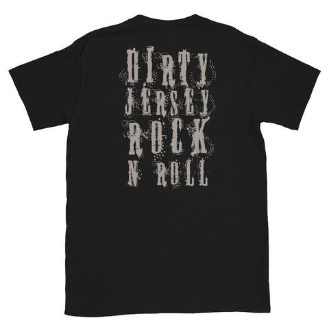 Scarlet Carson - Dirty Jersey Skull & Gibsons Unisex T-Shirt